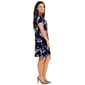 Womens MSK Short Sleeve Half Zip Neck Shift Dress - image 5