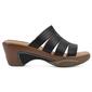 Womens White Mountain Valora Slide Sandals - image 5