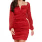 Juniors Jump Karma Glitter Sheath Dress - image 3