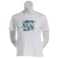 Petite Hasting & Smith Short Sleeve Screen Floral Tee - image 2