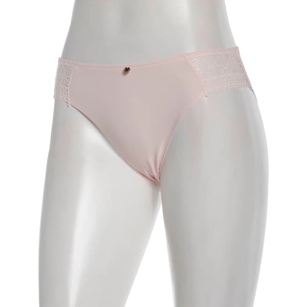 Womens Laura Ashley® Lace Side Bikini Panties - LS7790Z