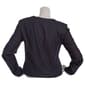 Womens Cece Long Sleeve Rhinestone Jewel Button Denim Jacket - image 3