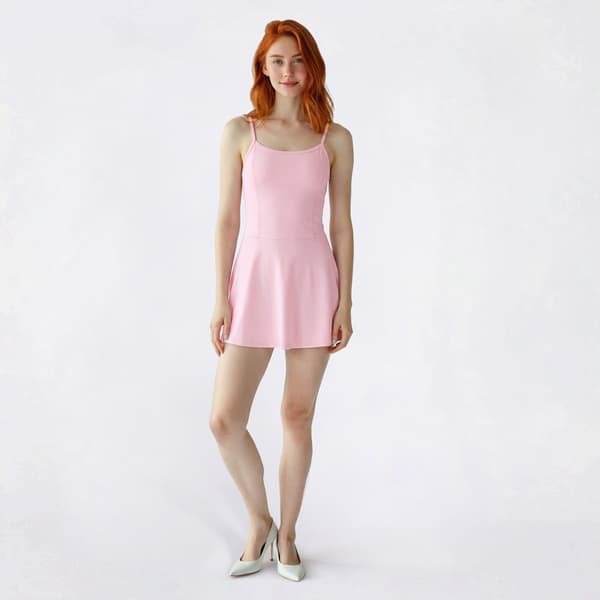 Juniors Cotton Candy Butter Soft Skort Dress - image 