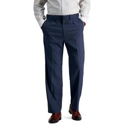 Mens Haggar® Blue Heather Shark Pants