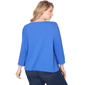 Plus Size Ruby Rd. Must Haves I Abstract Pucker Texture Blouse - image 2