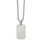 Mens Gentlemen's Classics&#8482; Reversible Stainless Brushed Necklace - image 2