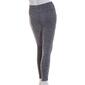 Juniors No Comment Wide Waistband Cell Phone Pocket Leggings - image 2