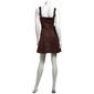 Juniors Derek Heart Suede Fit & Flare Dress with Hardware - image 3