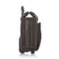 Solo Executive Leather Rolling Case - Dark Brown - image 3