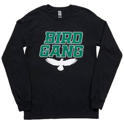 Mens Bird Gang Tailgate Long Sleeve Tee