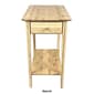 eccostyle™ Solid Bamboo Recliner Table w/ Drawer - image 6