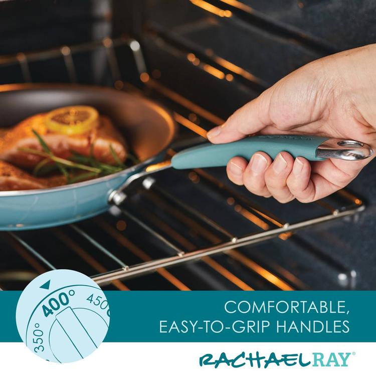 Rachael Ray 14pc. Cucina Nonstick Cookware & Measuring Cup Set