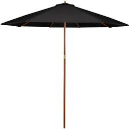 Northlight Seasonal 9ft. Patio Market Umbrella with Wooden Pole
