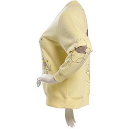 Juniors C-Life Pooh Scenes Front Back Screen Fleece Sweatshirt