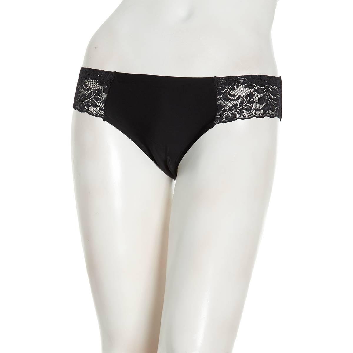 Womens Laura Ashley® Fashion Laser Lace Bikini Panties LS9527AC