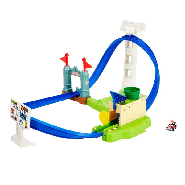 Hot Wheels Nintendo Mario Circuit Slam Track - image 