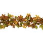 Northlight 5ft. Maple Leaves & Berries Fall Harvest Garland - image 4