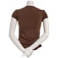 Juniors Madden Girl Faux Shrug Side Ruch Cap Sleeve Top - image 2