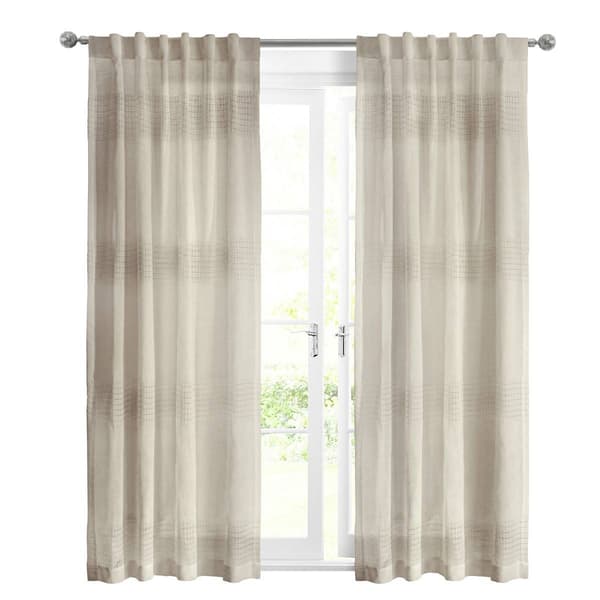 Habitat Lindsey Back Tab Curtain Panel - image 