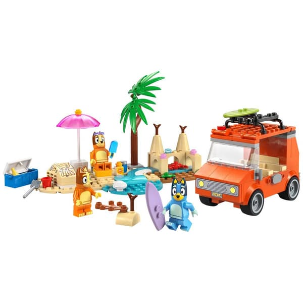 LEGO&#40;R&#41; Bluey Bluey''s Beach & Family Car Trip
