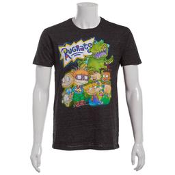 Young Mens Nickelodeon Rugrats™ Crew Short Sleeve Graphic Tee