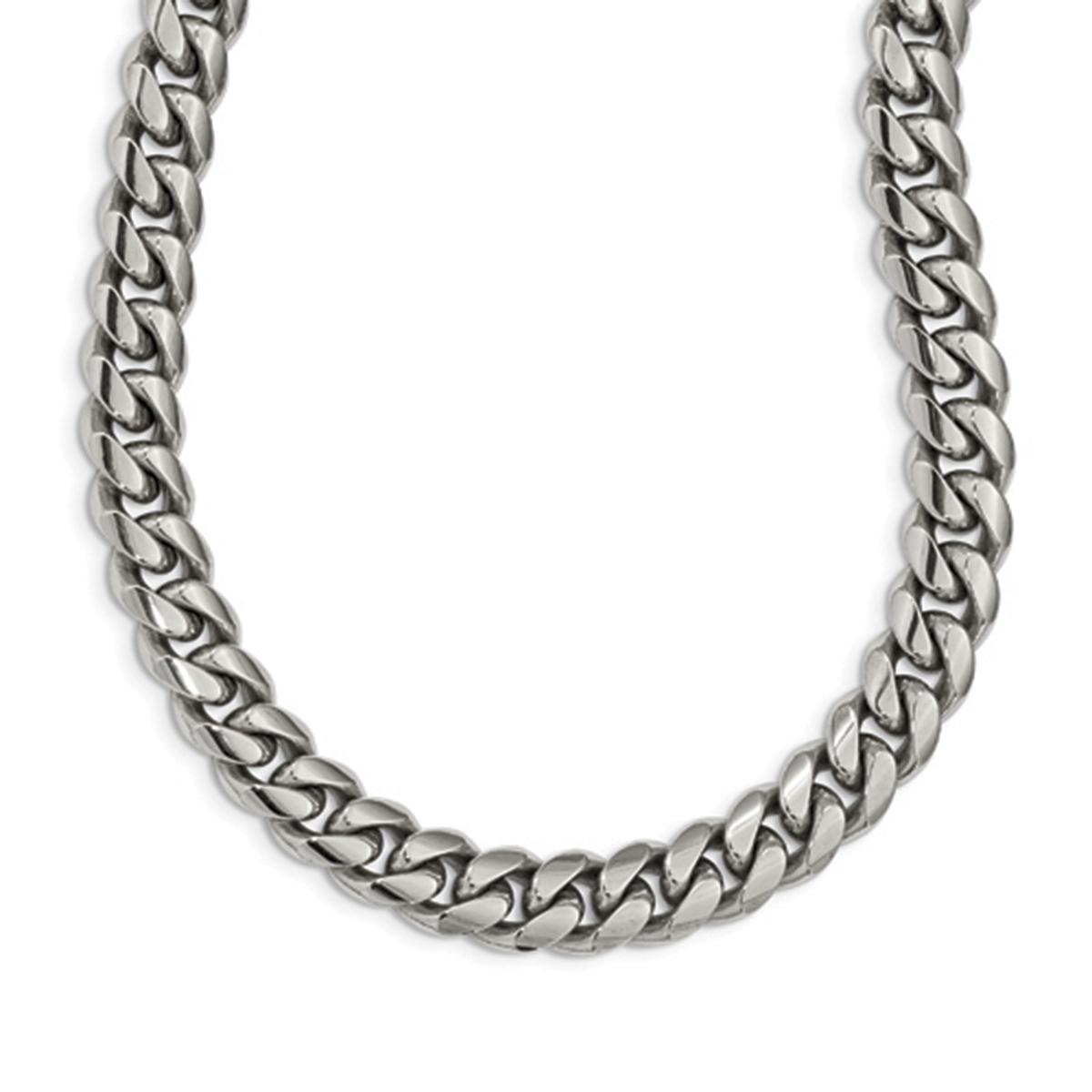 Mens Gentlemens Classics™ Stainless Steel Curb Chain...