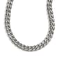 Mens Gentlemens Classics(tm) Stainless Steel Curb Chain Necklace - image 1