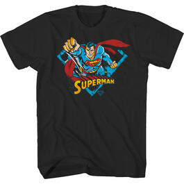 Young Mens Superman&#40;tm&#41; Short Sleeve Graphic Tee