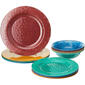 Gibson Mauna Multi Crackle Melamine 12pc. Dinnerware Set - image 1