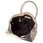 Adrienne Vittadini Leopard & Black Pebble Satchel - image 5