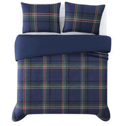 Truly Soft Bronson Plaid 3pc. Reversible Comforter Set