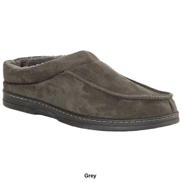 Mens Gold Toe&#174; Microsuede Clogs