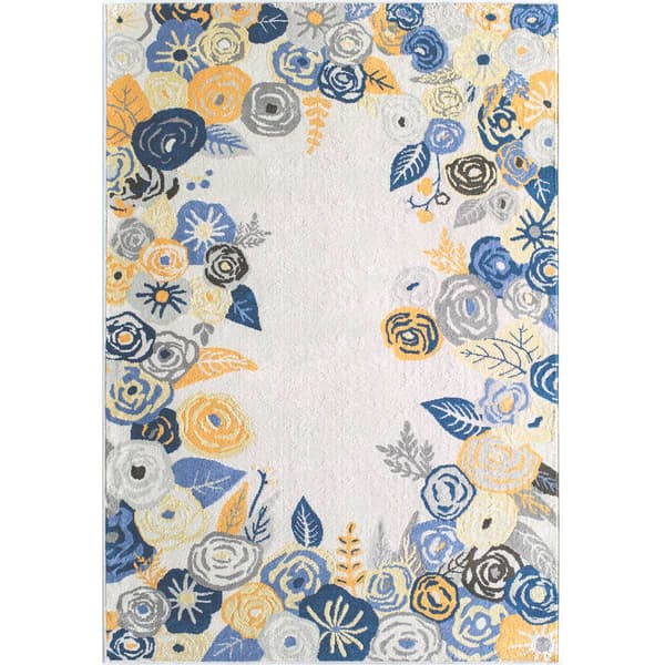 Rugs America&#40;tm&#41; Valentina Royal Blossom Transitional Area Rug - image 