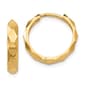 Gold Classics(tm) 14kt. Diamond Hoop Earrings - image 1