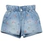 Girls (7-12) Squeeze Paperbag Flower Shorts - image 1