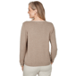 Womens Alfred Dunner Sunset Ridge Floral Embroidered Sweater - image 2