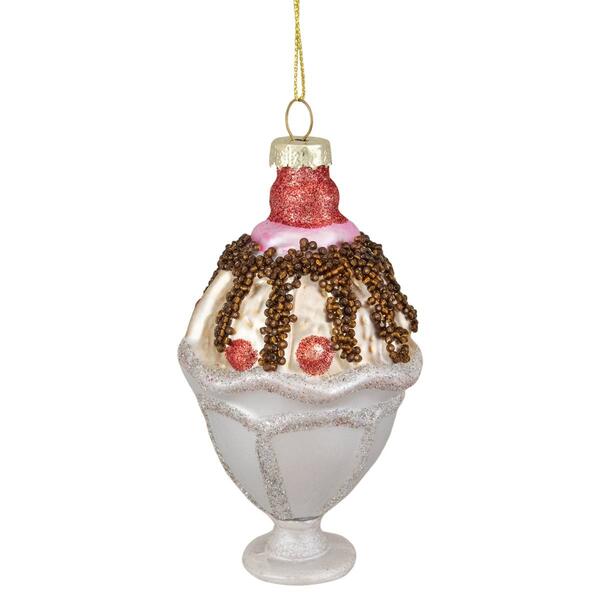 Northlight Seasonal Ice Cream Sundae Christmas Ornament - image 