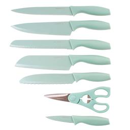 BergHOFF Leo Stainless Steel 8pc. Knife Block Set