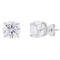 Saffron 1ctw. Moissanite Stud Earring - image 1