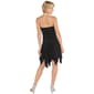 Juniors Madden Girl Lurex Knit Ruched Shark Bite A-Line Dress - image 2
