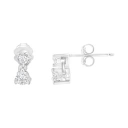 Diamond Classics™ 1/2ctw. Double Diamond Stud Earrings