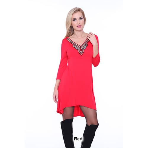 Womens White Mark Tonya Tunic Dress