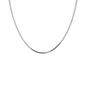 Sterling Silver 24in. Diamond Cut Box Necklace - image 1