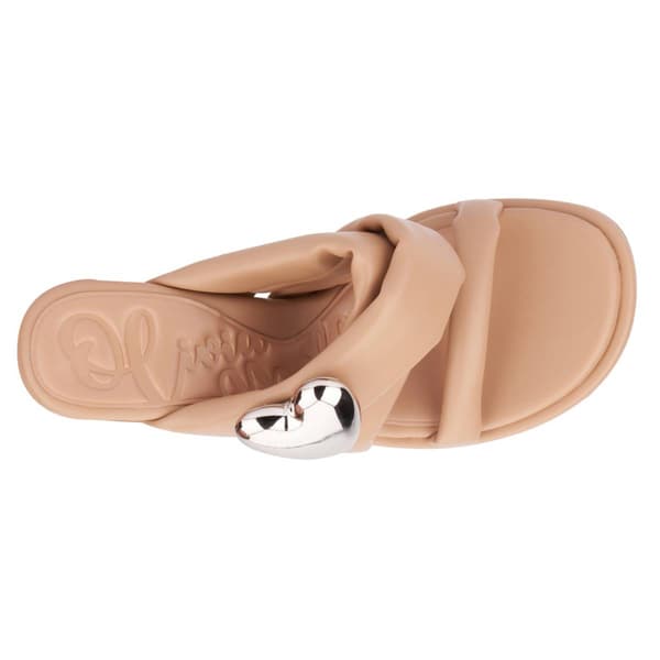 Womens Olivia Miller Lovey Dovey Slide Sandals