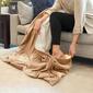 St. James Home Velvet and Sherpa Foot Pocket Throw - image 2