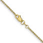 Gold Classics&#8482; 10kt. Yellow Gold 1.4mm Chain Necklace - image 2