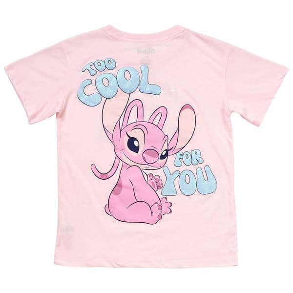 Girls (7-16) Disney Angel Glitter Trend Setter Tee