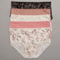 Plus Size Laura Ashley® 5pk. Brief Panties - LS8609-5PKHF - image 2