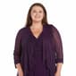 Plus Size R&M Richards 3/4 Sleeve Empire Waist Jacket Dress - image 5