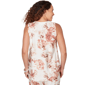 Womens Skye’s the Limit Blooming Pastels V Neck Floral Blouse - image 2